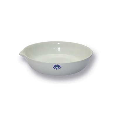 Evaporating Dishes, Flat Form, Porcelain